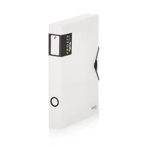 PP-Box mit Gummi A4 maxi 45 Opaline Frosty klar